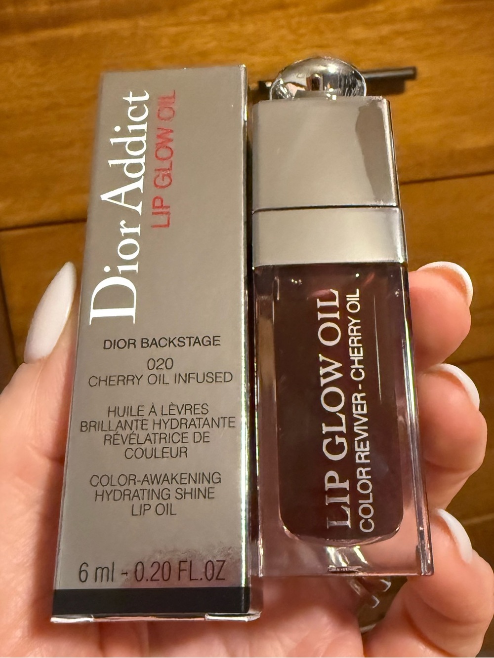 Christian Dior | Dior Addict Lip Glow Oil | Mahogany 020 - Cherry Oil Infused